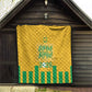 South Africa Soccer 2026 Quilt Bafana Bafana Kaofela Protea Yellow