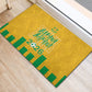 South Africa Soccer 2026 Rubber Doormat Bafana Bafana Kaofela Protea Yellow