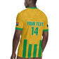 South Africa Soccer 2026 Custom Rugby Jersey Bafana Bafana Kaofela Protea Yellow