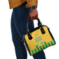 South Africa Soccer 2026 Shoulder Handbag Bafana Bafana Kaofela Protea Yellow