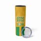 South Africa Soccer 2026 Custom Skinny Tumbler Bafana Bafana Kaofela Protea Yellow