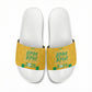 South Africa Soccer 2026 Slide Sandals Bafana Bafana Kaofela Protea Yellow