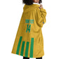 South Africa Soccer 2026 Custom Wearable Blanket Hoodie Bafana Bafana Kaofela Protea Yellow