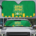 South Africa Soccer 2026 Auto Sun Shade Bafana Bafana Kaofela Protea Green