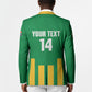 South Africa Soccer 2026 Custom Blazer Bafana Bafana Kaofela Protea Green