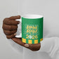 South Africa Soccer 2026 Custom Ceramic Mug Bafana Bafana Kaofela Protea Green