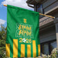 South Africa Soccer 2026 Garden Flag Bafana Bafana Kaofela Protea Green