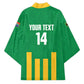 South Africa Soccer 2026 Custom Kimono Bafana Bafana Kaofela Protea Green