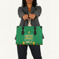 South Africa Soccer 2026 Leather Bag Bafana Bafana Kaofela Protea Green