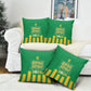 South Africa Soccer 2026 Pillow Cover Bafana Bafana Kaofela Protea Green