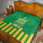 South Africa Soccer 2026 Quilt Bafana Bafana Kaofela Protea Green