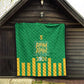 South Africa Soccer 2026 Quilt Bafana Bafana Kaofela Protea Green