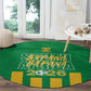 South Africa Soccer 2026 Round Carpet Bafana Bafana Kaofela Protea Green