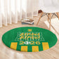South Africa Soccer 2026 Round Carpet Bafana Bafana Kaofela Protea Green