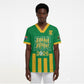 South Africa Soccer 2026 Custom Scrub Top Bafana Bafana Kaofela Protea Green
