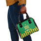 South Africa Soccer 2026 Shoulder Handbag Bafana Bafana Kaofela Protea Green