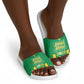 South Africa Soccer 2026 Slide Sandals Bafana Bafana Kaofela Protea Green
