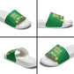 South Africa Soccer 2026 Slide Sandals Bafana Bafana Kaofela Protea Green