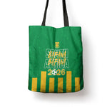 South Africa Soccer 2026 Tote Bag Bafana Bafana Kaofela Protea Green