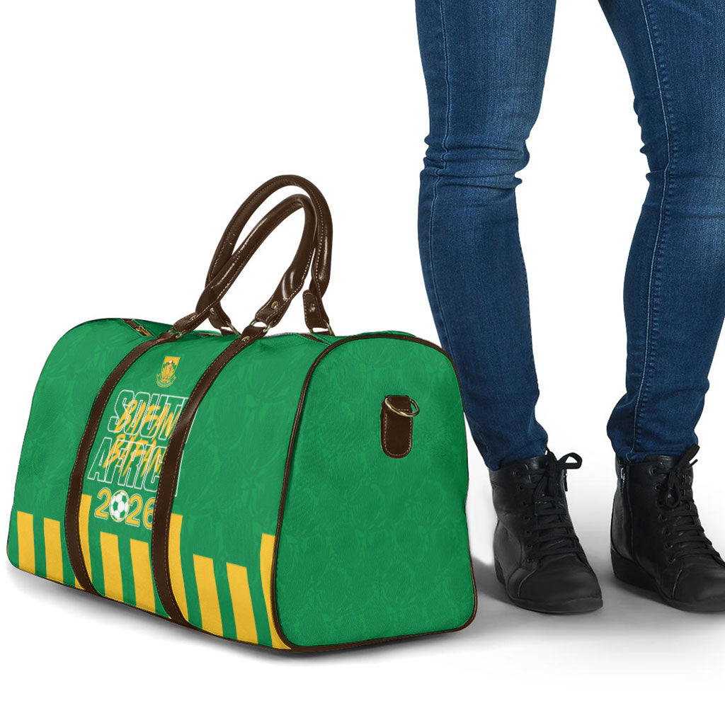 South Africa Soccer 2026 Travel Bag Bafana Bafana Kaofela Protea Green