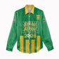 South Africa Soccer 2026 Custom Women Casual Shirt Bafana Bafana Kaofela Protea Green
