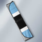 Custom Botswana Cricket Auto Sun Shade Go Baggy Blues Zebra Mascot