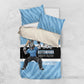 Afro Cricket Botswana Custom Bedding Set Go Baggy Blues Zebra Mascot - African Pride