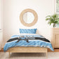 Afro Cricket Botswana Custom Bedding Set Go Baggy Blues Zebra Mascot - African Pride