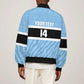 Afro Cricket Botswana Custom Bomber Jacket Go Baggy Blues Zebra Mascot - African Pride