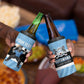 Afro Cricket Botswana Custom 4 in 1 Can Cooler Tumbler Go Baggy Blues Zebra Mascot - African Pride