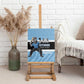 Afro Cricket Botswana Custom Canvas Wall Art Go Baggy Blues Zebra Mascot - African Pride
