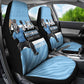 Afro Cricket Botswana Custom Car Seat Cover Go Baggy Blues Zebra Mascot - African Pride