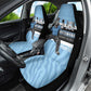 Afro Cricket Botswana Custom Car Seat Cover Go Baggy Blues Zebra Mascot - African Pride