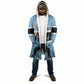 Custom Botswana Cricket Cloak Go Baggy Blues Zebra Mascot