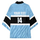 Custom Botswana Cricket Kimono Go Baggy Blues Zebra Mascot