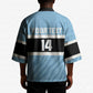 Custom Botswana Cricket Kimono Go Baggy Blues Zebra Mascot