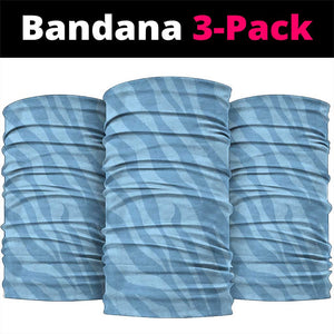 Afro Cricket Botswana Neck Gaiter Go Baggy Blues Zebra Mascot - African Pride
