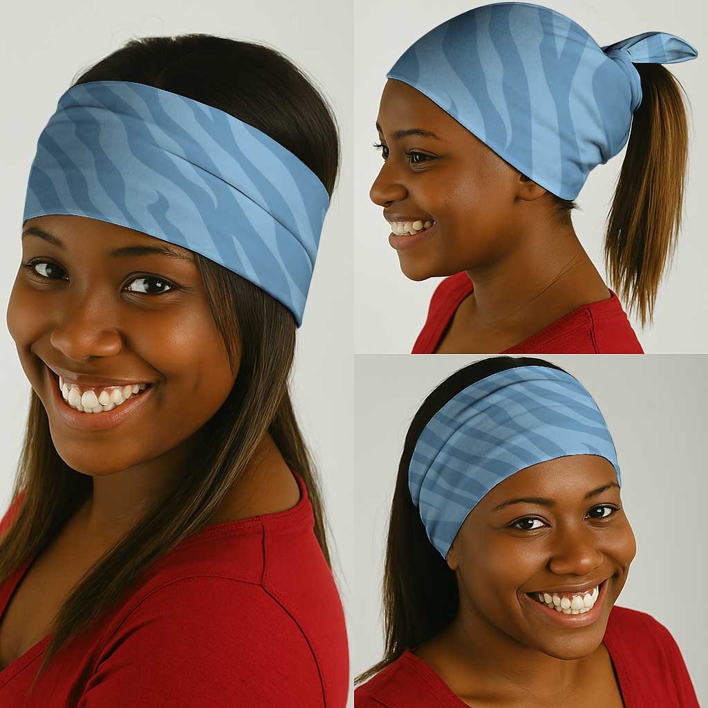 Afro Cricket Botswana Neck Gaiter Go Baggy Blues Zebra Mascot - African Pride