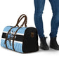 Custom Botswana Cricket Travel Bag Go Baggy Blues Zebra Mascot
