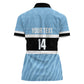 Afro Cricket Botswana Custom Women Polo Shirt Go Baggy Blues Zebra Mascot - African Pride