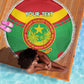 Personalized Mauritania Beach Blanket Map Flag - Independence Day 1960