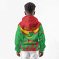 Personalized Mauritania Kid Hoodie Map Flag - Independence Day 1960