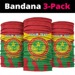 Personalized Mauritania Neck Gaiter Map Flag - Independence Day 1960 LT14