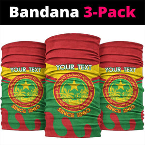 Personalized Mauritania Neck Gaiter Map Flag - Independence Day 1960 LT14