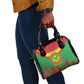 Personalized Mauritania Shoulder Handbag Map Flag - Independence Day 1960