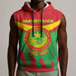 Personalized Mauritania Sleeveless Hoodie Map Flag - Independence Day 1960 - African Pride