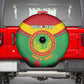 Personalized Mauritania Spare Tire Cover Map Flag - Independence Day 1960