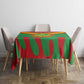 Personalized Mauritania Tablecloth Map Flag - Independence Day 1960