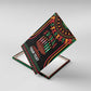 Personalized Afro-American Kwanzaa Canvas Wall Art Kinara Candles African Pattern