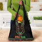 Afro-American Kwanzaa Grocery Bag Dashiki Mix Paisley Pattern